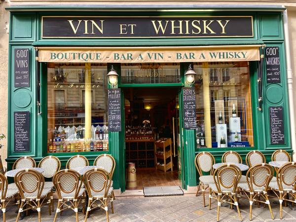 bar cave a whisky Maison Claudel aux Arènes de Lutèce à Paris