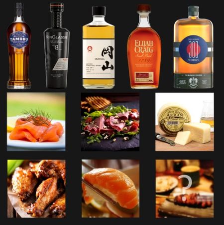 original offrir cadeau whisky à Paris initiation en soirée avec repas