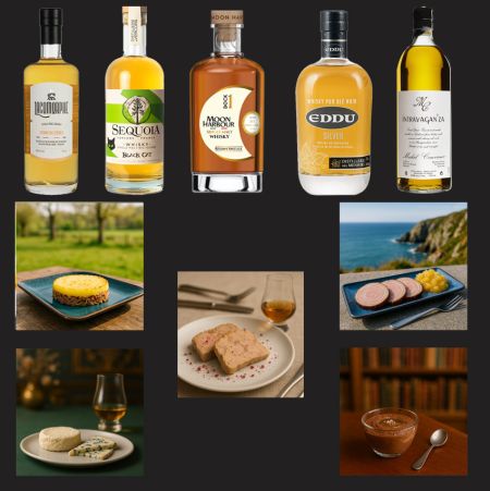 offrir cadeau dégustation whisky Français à Paris initiation découverte France avec plat